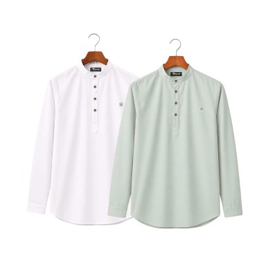 Satin Fabric Premium Quality Katua For Men's -White, Light lemon.